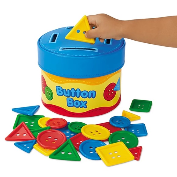 Button Size-Sorting Box - Picture 1 of 1